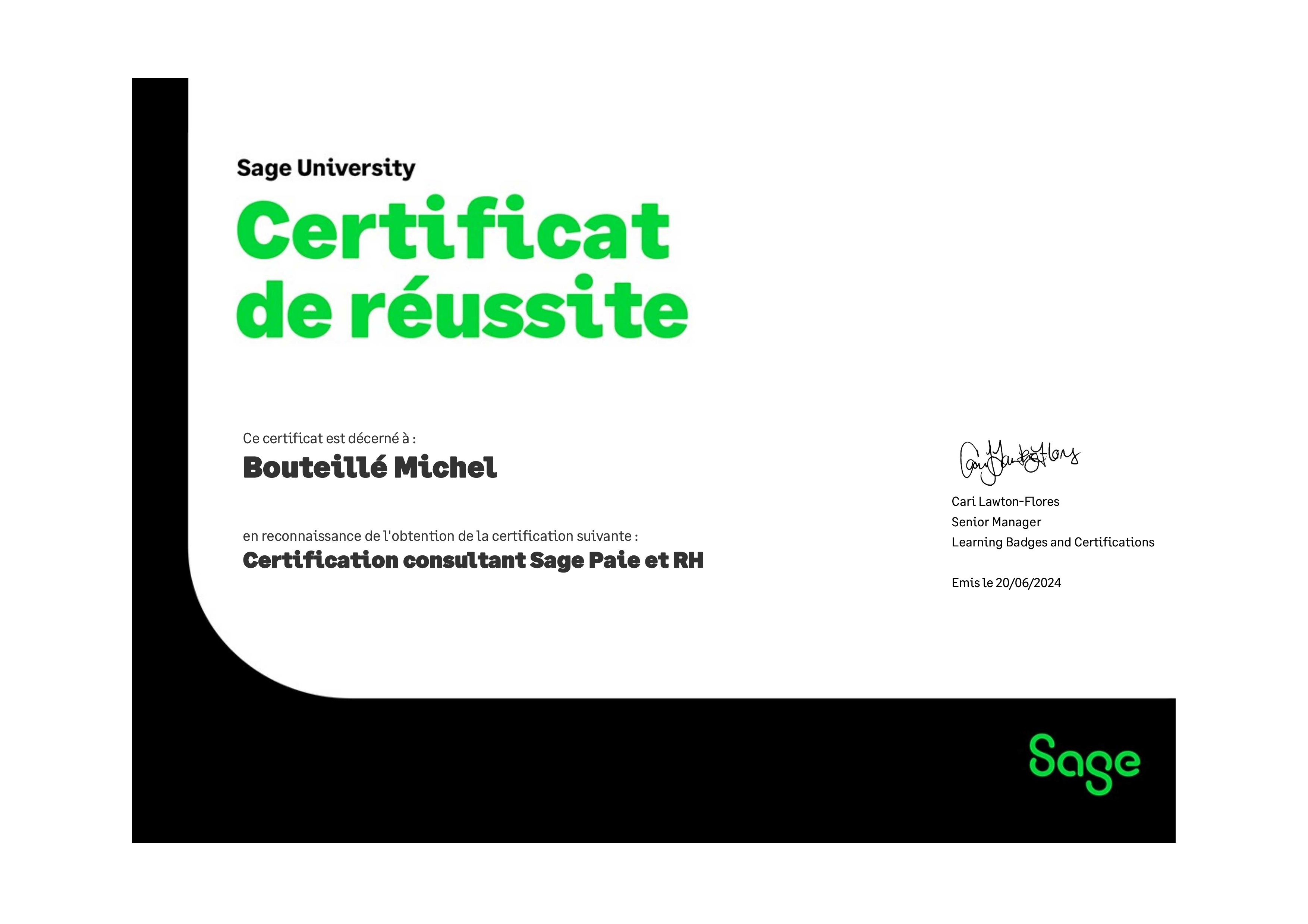 certifications